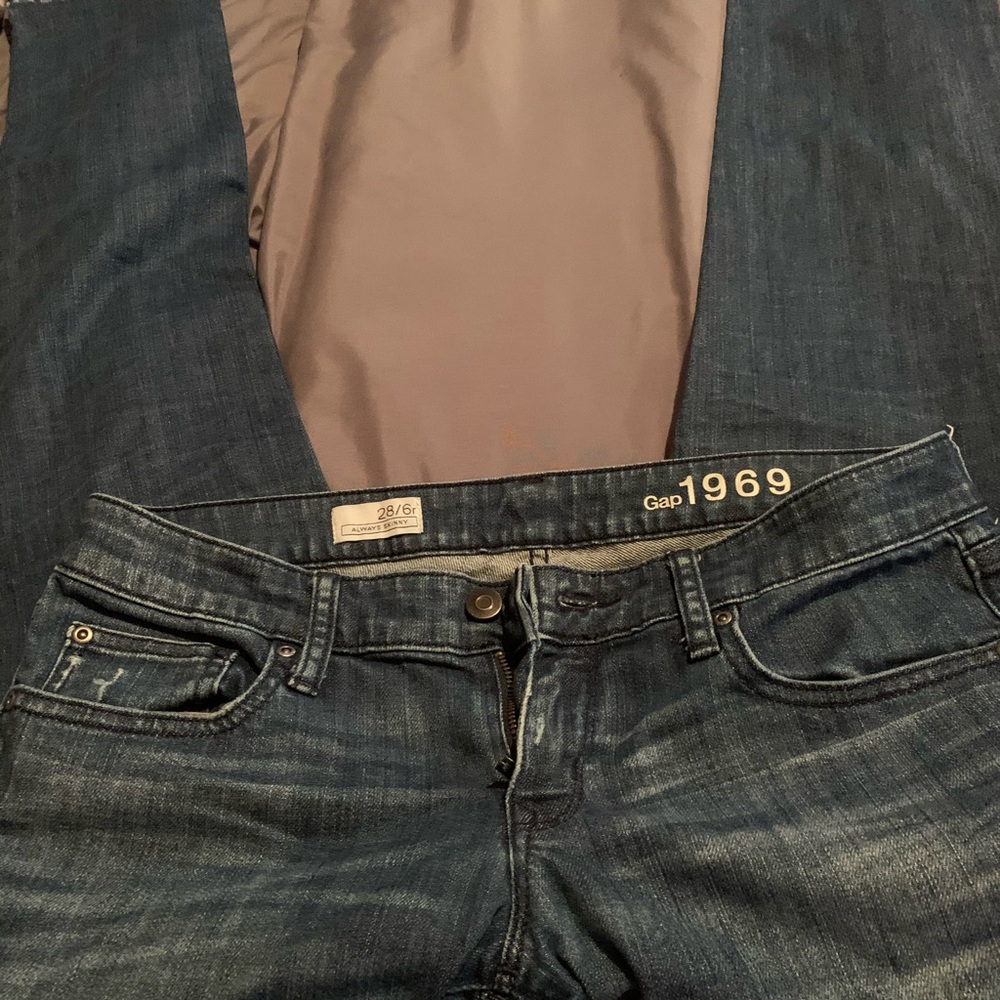 Gap “always skinny” jeans